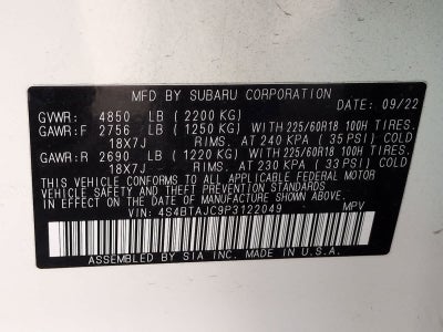 2023 Subaru Outback Onyx Edition