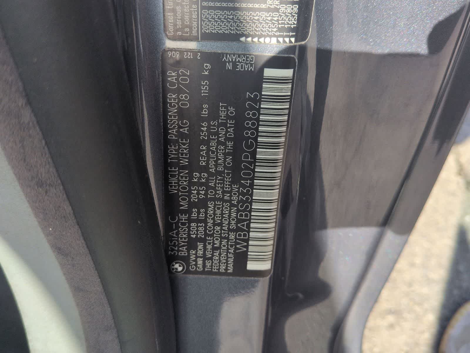 2002 BMW 3 Series 325Ci