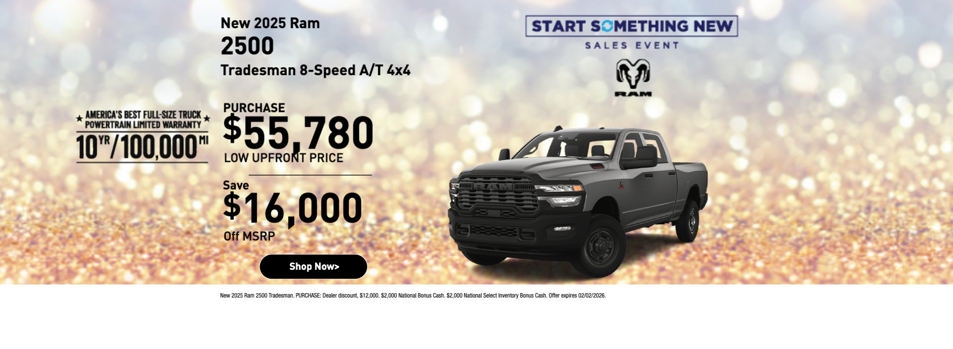 Ram 2500 Offer